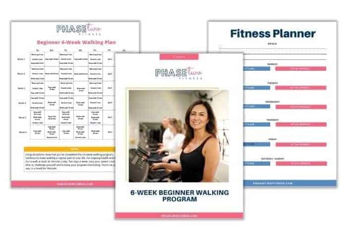 3 pages from walking program