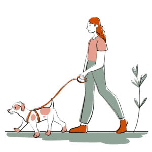 walking the dog as a means to lasting health benefits